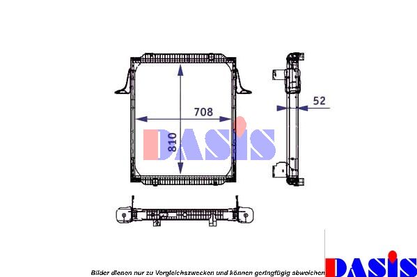 AKS DASIS Radiaator,mootorijahutus 390017N